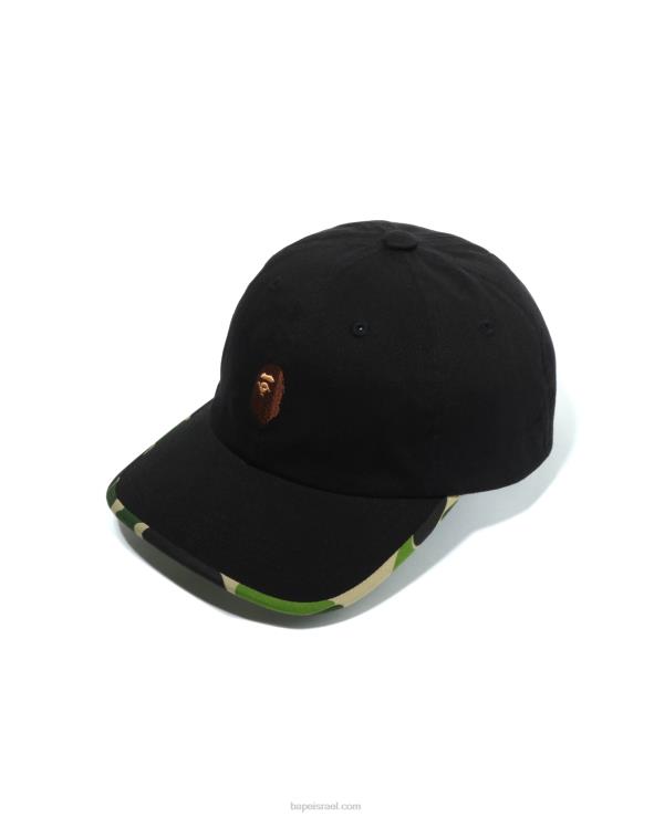 שָׁחוֹר A Bathing Ape 644LV1692 ילדים כובע ראש abc camo