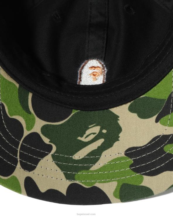 שָׁחוֹר A Bathing Ape 644LV1692 ילדים כובע ראש abc camo