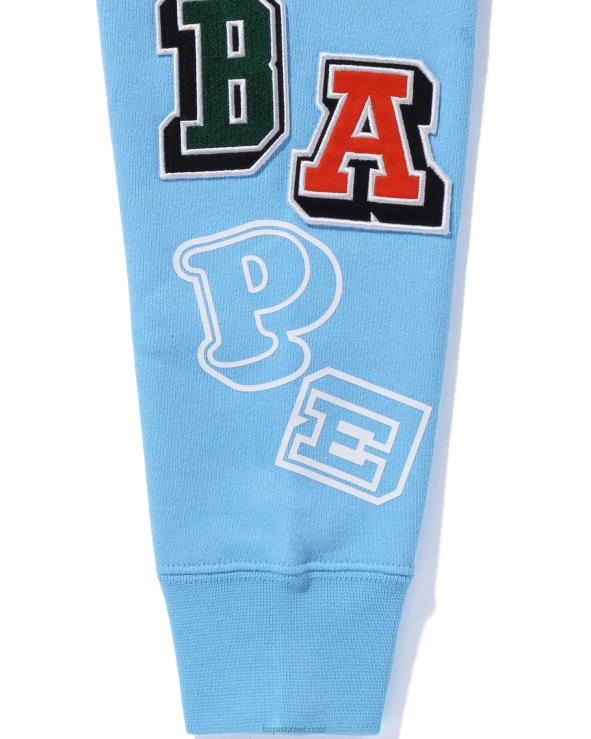 כְּחוֹל A Bathing Ape 644LV1694 ילדים ריבוי גופנים סוודר קפוצ'ון jr