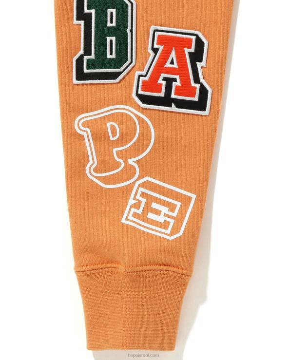 תפוז A Bathing Ape 644LV1695 ילדים ריבוי גופנים סוודר קפוצ'ון jr