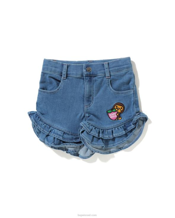 דֵנִים A Bathing Ape 644LV1722 ילדים מכנסי סלסול תות מילו