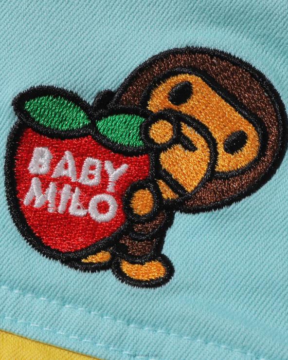 קייס A Bathing Ape 644LV1726 ילדים מעיל זבוב כפתור מיילו לתינוק