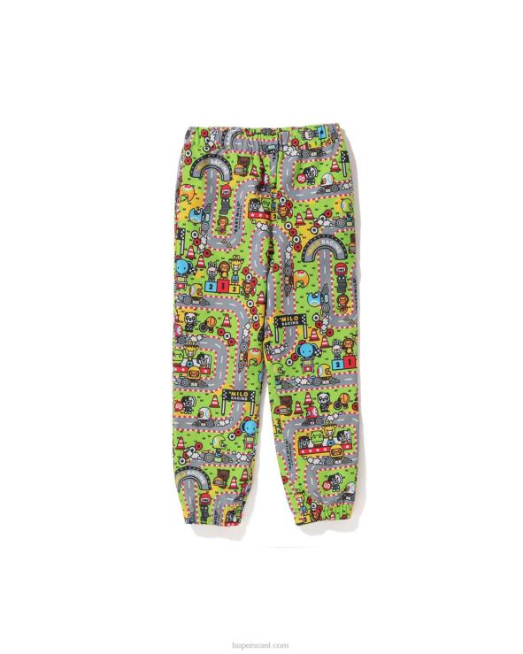 קייס A Bathing Ape 644LV1729 ילדים מכנסי מסלול מירוץ בייבי מילו