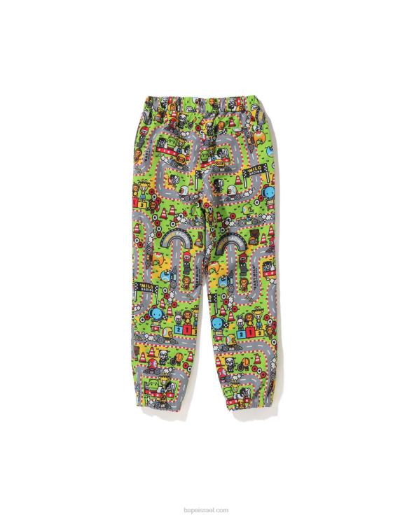 קייס A Bathing Ape 644LV1729 ילדים מכנסי מסלול מירוץ בייבי מילו