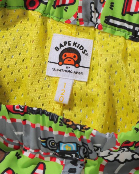 קייס A Bathing Ape 644LV1729 ילדים מכנסי מסלול מירוץ בייבי מילו