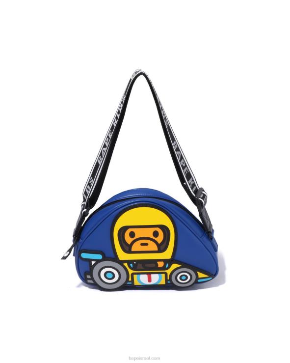 כְּחוֹל A Bathing Ape 644LV1730 ילדים תיק כתף בייבי מילו מירוץ