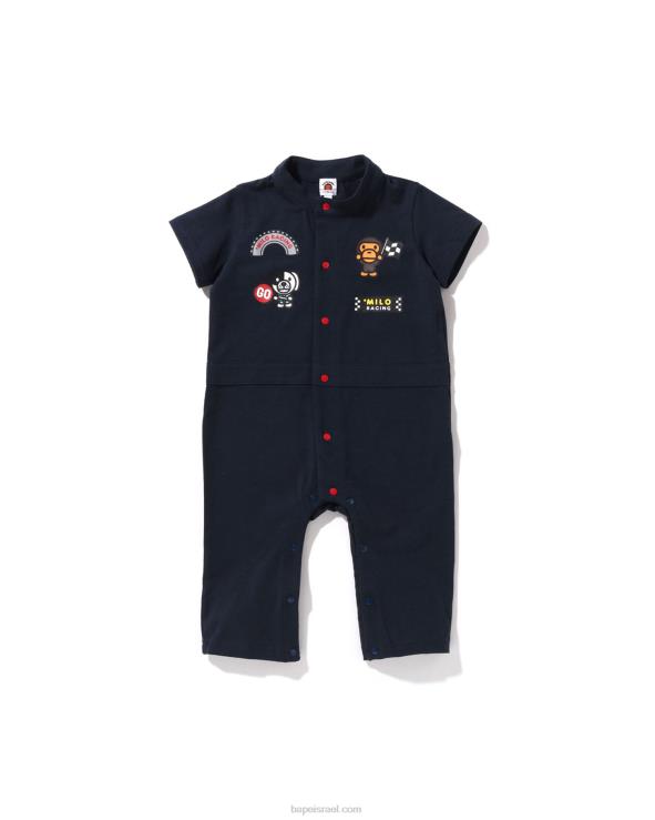 כחול כהה A Bathing Ape 644LV1733 ילדים רומר מירוץ בייבי מילו