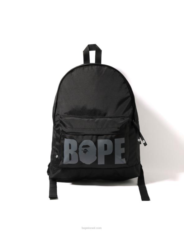 שָׁחוֹר A Bathing Ape 644LV1743 ילדים תיק שנה טובה