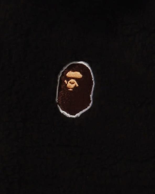 צהוב A Bathing Ape 644LV1755 ילדים מעיל 4 כיווני 1st camo