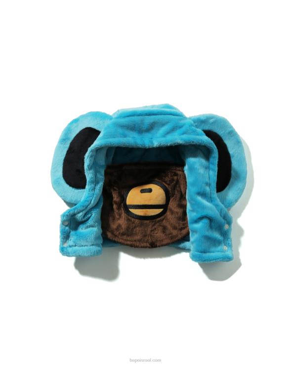 כְּחוֹל A Bathing Ape 644LV1756 ילדים מחמם צוואר של בייבי מילו חברים