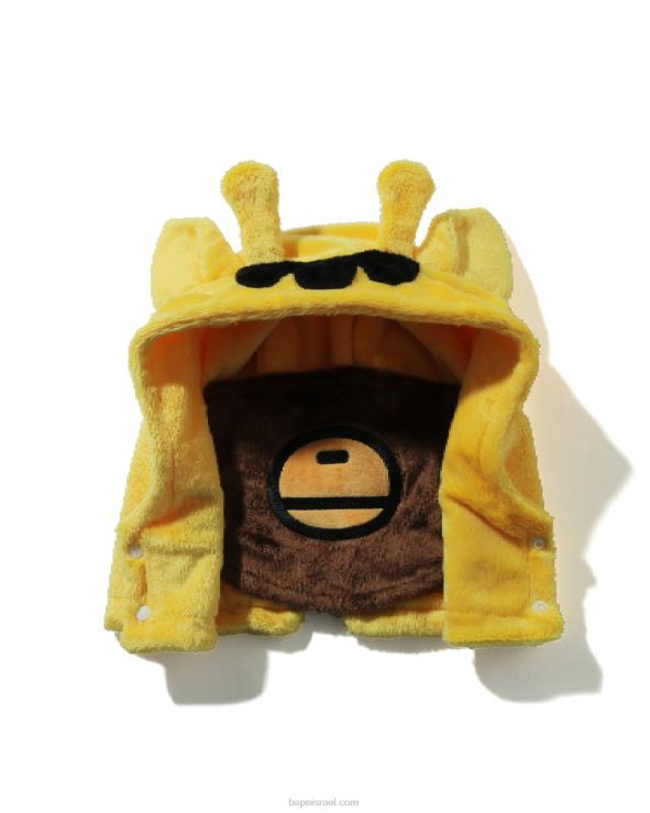 צהוב A Bathing Ape 644LV1758 ילדים מחמם צוואר של בייבי מילו חברים