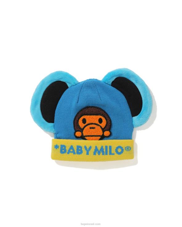כְּחוֹל A Bathing Ape 644LV1762 ילדים בייבי מילו חברים כובע בואה