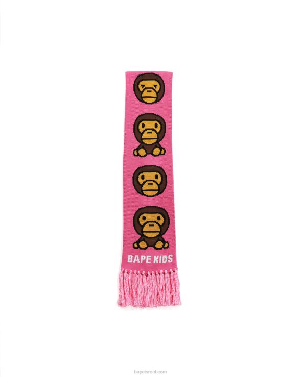 וָרוֹד A Bathing Ape 644LV1767 ילדים צעיף סרוג בייבי מילו