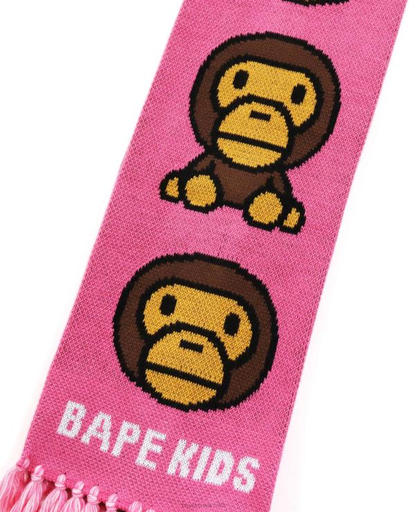 וָרוֹד A Bathing Ape 644LV1767 ילדים צעיף סרוג בייבי מילו