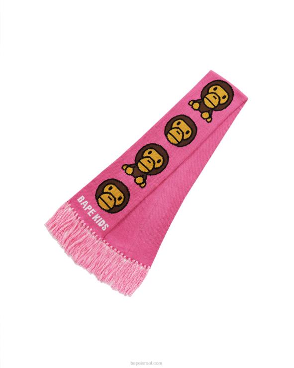 וָרוֹד A Bathing Ape 644LV1767 ילדים צעיף סרוג בייבי מילו