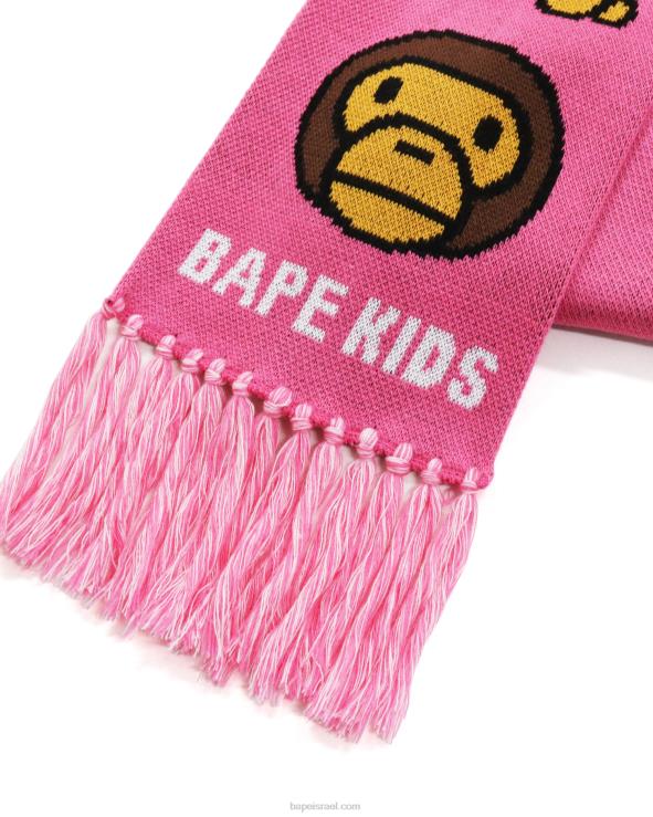 וָרוֹד A Bathing Ape 644LV1767 ילדים צעיף סרוג בייבי מילו