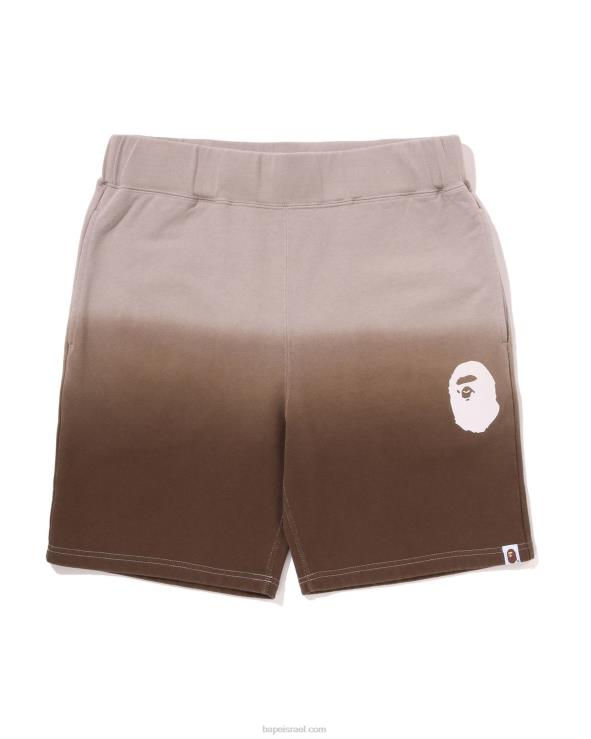 קפה A Bathing Ape 644LV177 גברים מכנסי זיעה מדורגים