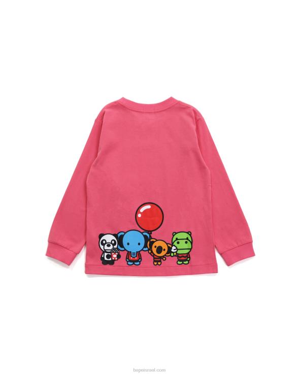 וָרוֹד A Bathing Ape 644LV1775 ילדים טי בייבי מילו וחברים