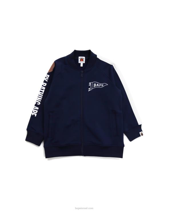 כְּחוֹל A Bathing Ape 644LV1790 ילדים טופ ג'רסי