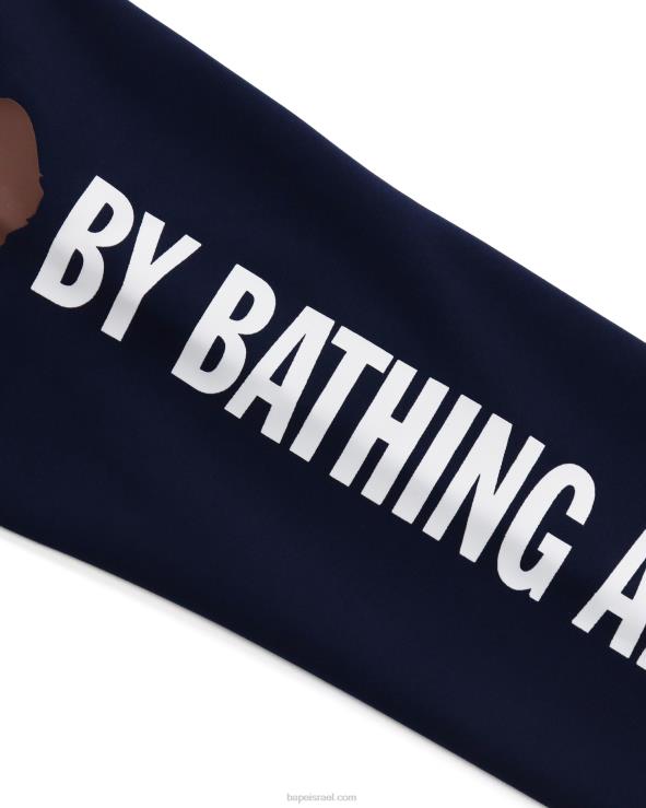 כְּחוֹל A Bathing Ape 644LV1790 ילדים טופ ג'רסי