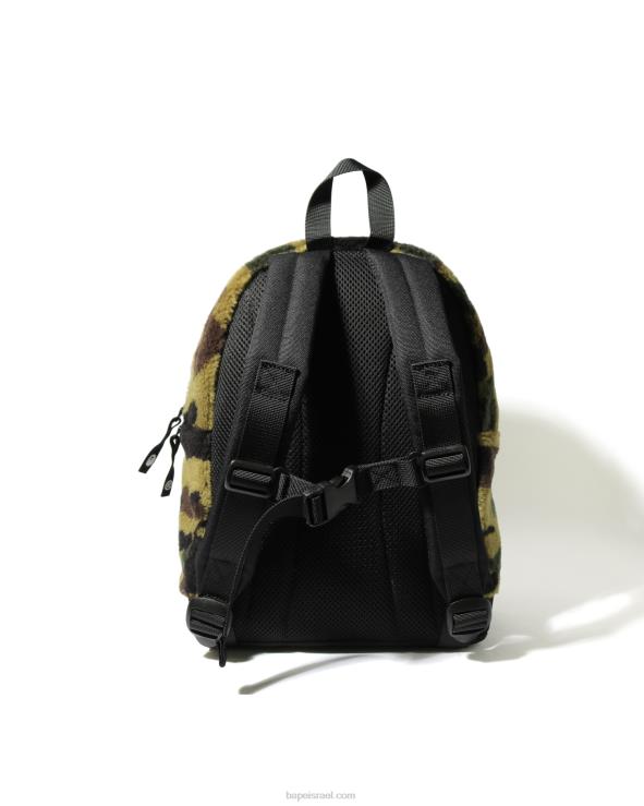 צבא ירוק A Bathing Ape 644LV1797 ילדים תרמיל יום כריש קאמו בואה ראשון