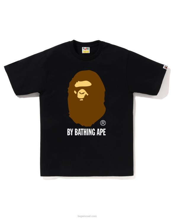 שָׁחוֹר A Bathing Ape 644LV20 גברים על ידי רחצה טי