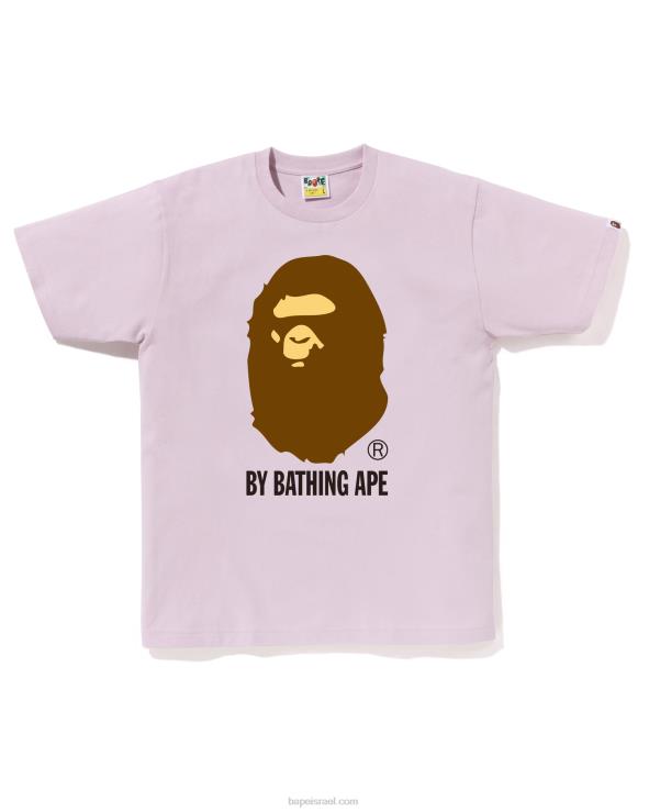 לילך פסטל A Bathing Ape 644LV23 גברים על ידי רחצה טי