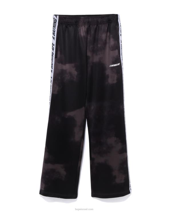 אפור כהה A Bathing Ape 644LV238 גברים מכנסי טרנינג tie dye