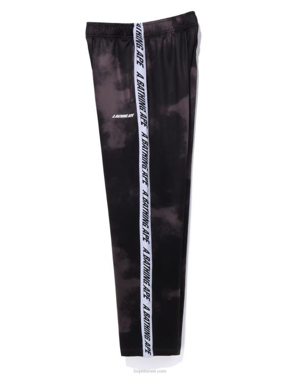 אפור כהה A Bathing Ape 644LV238 גברים מכנסי טרנינג tie dye