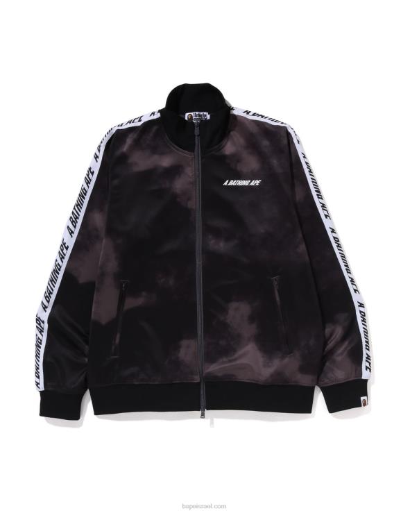 אפור כהה A Bathing Ape 644LV248 גברים ז'קט מעיל קשירה