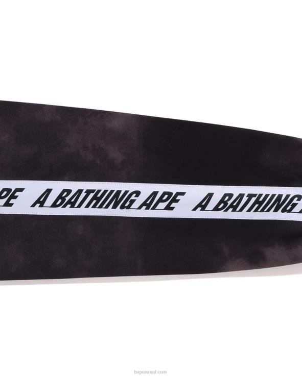 אפור כהה A Bathing Ape 644LV248 גברים ז'קט מעיל קשירה