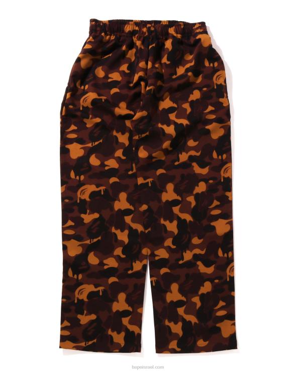 חום A Bathing Ape 644LV300 גברים פיג'מת קמו שוקולד ולנטיין