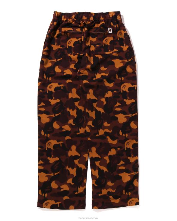 חום A Bathing Ape 644LV300 גברים פיג'מת קמו שוקולד ולנטיין