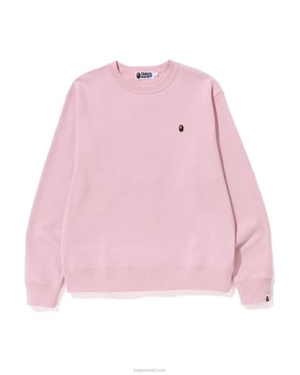 וָרוֹד A Bathing Ape 644LV309 גברים ראש צווארון צווארון בכושר רגוע נקודה אחת