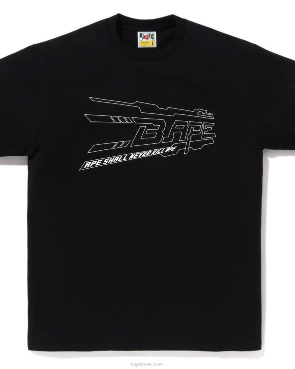 קייס A Bathing Ape 644LV323 גברים קופסת חבילת טי מס' 1 מ'