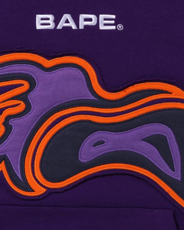סָגוֹל A Bathing Ape 644LV344 גברים חיתוך abc camo thermography סוודר בכושר רגוע