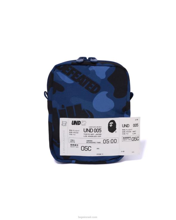צבא ירוק A Bathing Ape 644LV348 גברים x undftd color camo מכנסי כיס רב פאוץ'