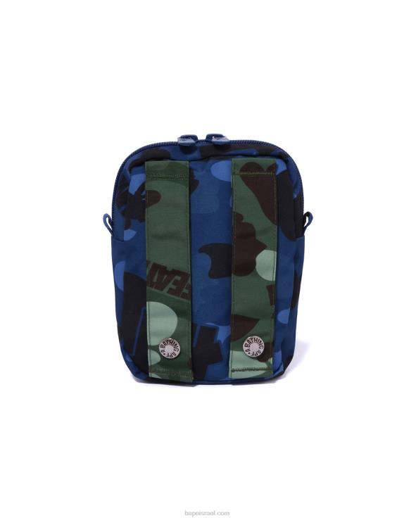 צבא ירוק A Bathing Ape 644LV348 גברים x undftd color camo מכנסי כיס רב פאוץ'
