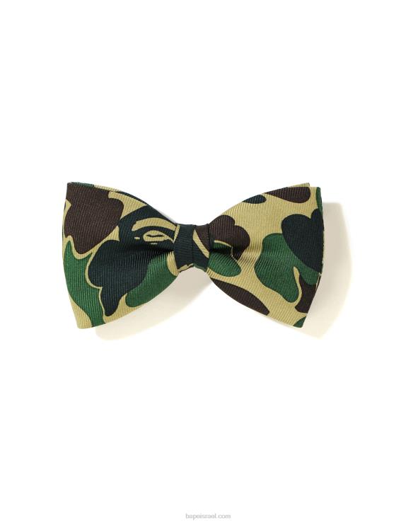 צבא ירוק A Bathing Ape 644LV393 גברים עניבת פרפר abc