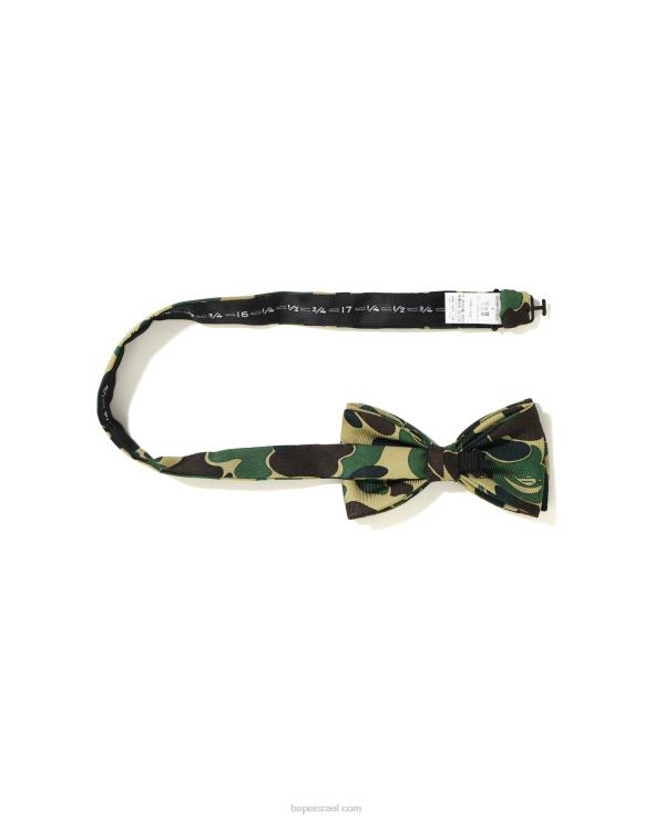 צבא ירוק A Bathing Ape 644LV393 גברים עניבת פרפר abc