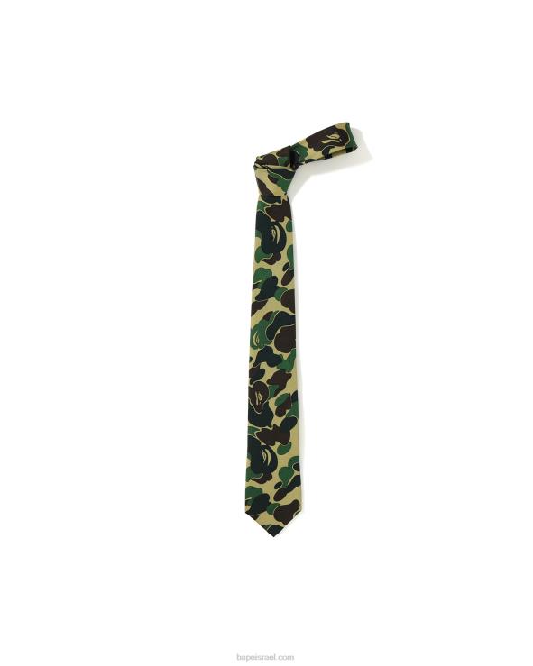 צבא ירוק A Bathing Ape 644LV399 גברים עניבה abc