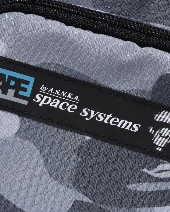 אפור A Bathing Ape 644LV410 גברים תיק כתף מיני חלת דבש