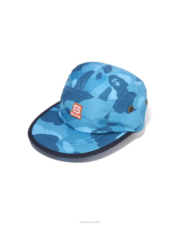 כחול בהיר A Bathing Ape 644LV413 גברים כובע סילון של חלת דבש