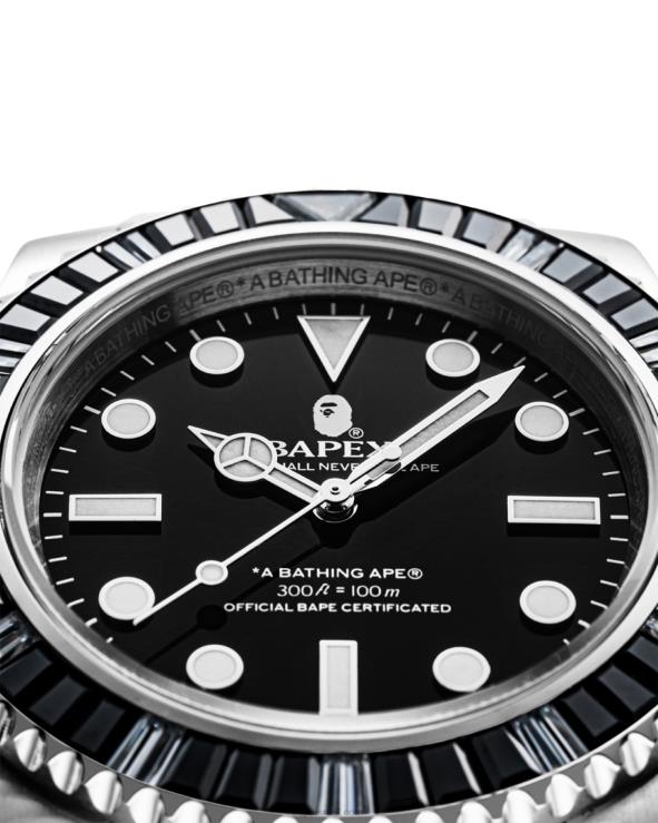 שָׁחוֹר A Bathing Ape 644LV450 גברים אבן קריסטל מסוג 1