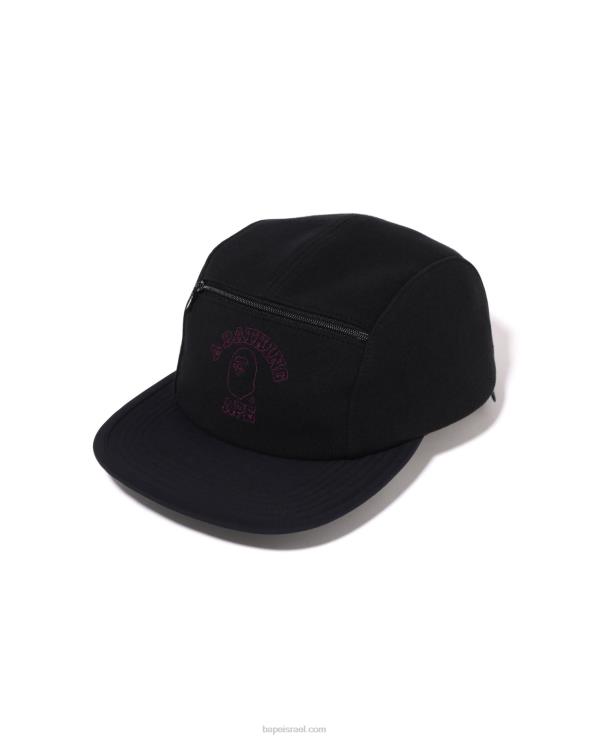 שָׁחוֹר A Bathing Ape 644LV453 גברים כובע סילון זיעה