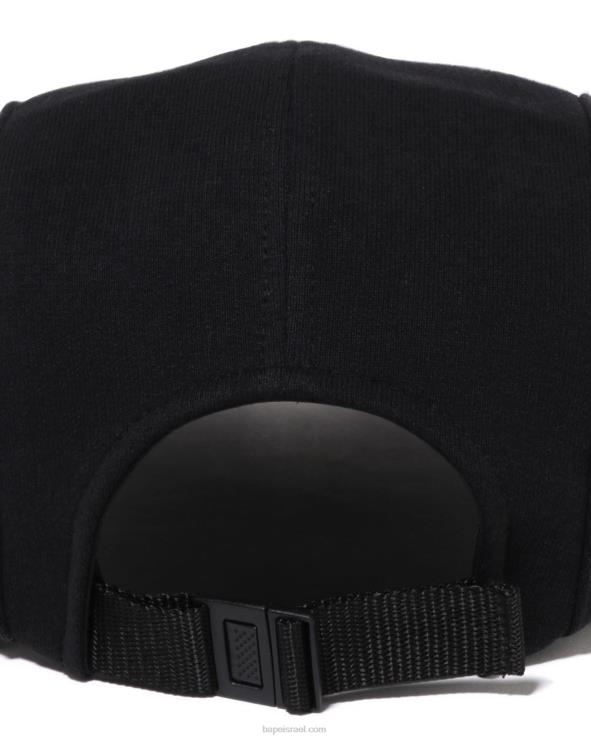 שָׁחוֹר A Bathing Ape 644LV453 גברים כובע סילון זיעה