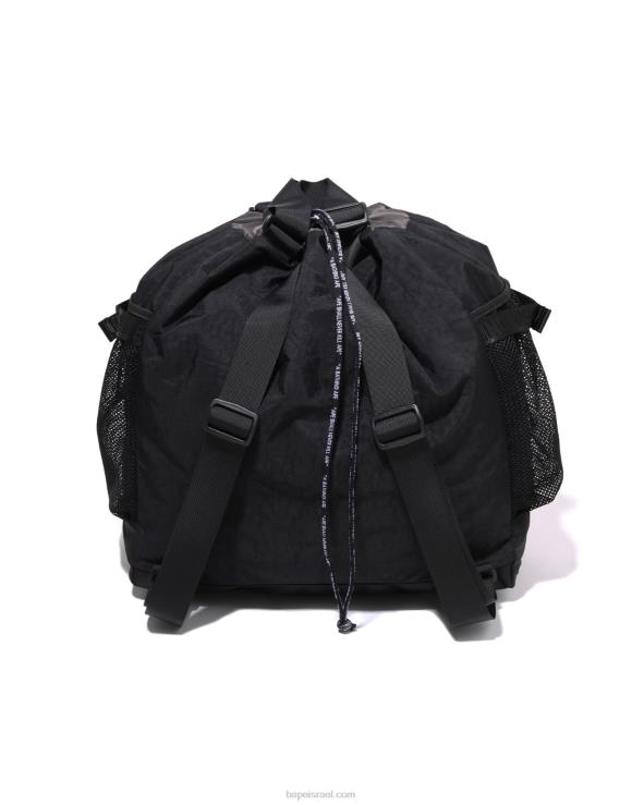שָׁחוֹר A Bathing Ape 644LV458 גברים תיק רב חוסם צבע