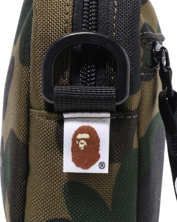 צבא ירוק A Bathing Ape 644LV468 גברים תיק כתף קטן מסוג camo