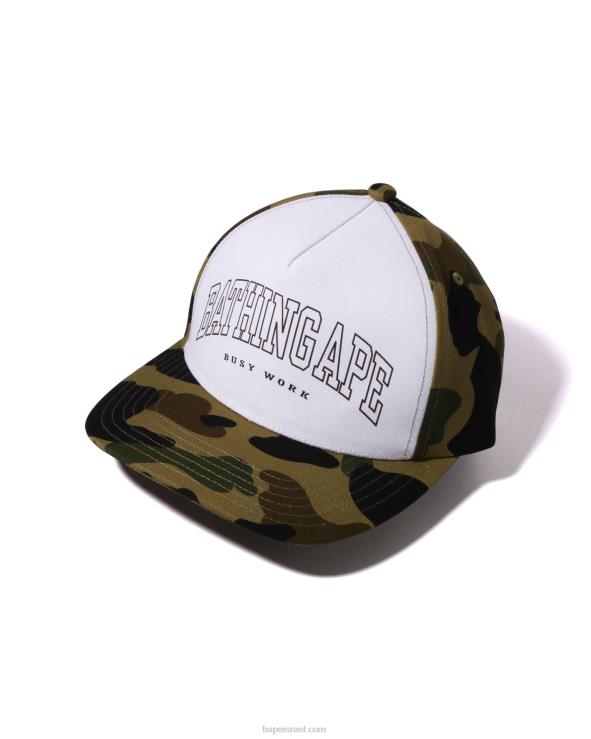 צבא ירוק A Bathing Ape 644LV471 גברים כובע קמו 1