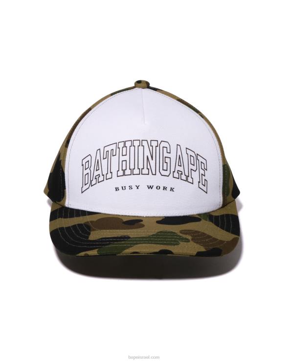 צבא ירוק A Bathing Ape 644LV471 גברים כובע קמו 1